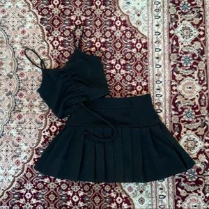 paperdoc tank top/pleated skirt bundle